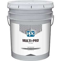 PPG MULTI-PRO 47-187/05 Interior Paint, Flat Sheen, Whiskers, 5 gal
