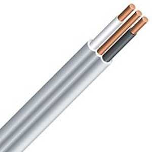 Romex 47174815 Building Wire, 14 AWG Wire, 2 -Conductor, 150 m L, Copper Conductor, PVC Insulation, Nylon Sheath