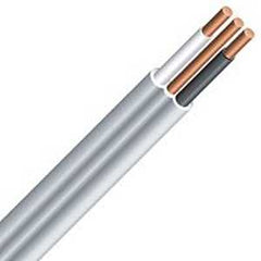 Romex 47174815 Building Wire, 14 AWG Wire, 2 -Conductor, 150 m L, Copper Conductor, PVC Insulation, Nylon Sheath