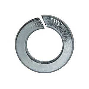 Reliable SLWZ516VP Spring Lock Washer, 21/64 in ID, 37/64 in OD, 5/64 in Thick, Steel, Zinc