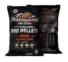 Bear Mountain FK19 BBQ Pellet, Pecan, 20 in L, Hardwood, 20 lb Bag