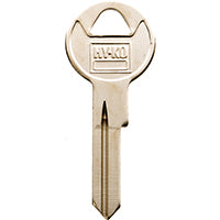 Hy-Ko 11010H26 Key Blank, Brass, Nickel, For: Ford, Lincoln, Mercury Vehicles, H26 Key Number