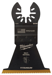 Milwaukee 49-25-1249 Blade, 2-1/2 in, 1-5/8 in D Cutting, HCS/Titanium