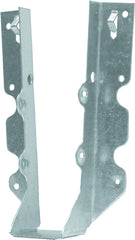 MiTek JUS28-TZ Slant Joist Hanger, 6-5/8 in H, 1-3/4 in D, 1-9/16 in W, 2 in x 8 to 10 in, Steel, Zinc, Face Mounting