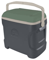 IGLOO 49672 Sportsman Ice Chest Cooler, 30 qt Cooler, HDPE/Resin, Green