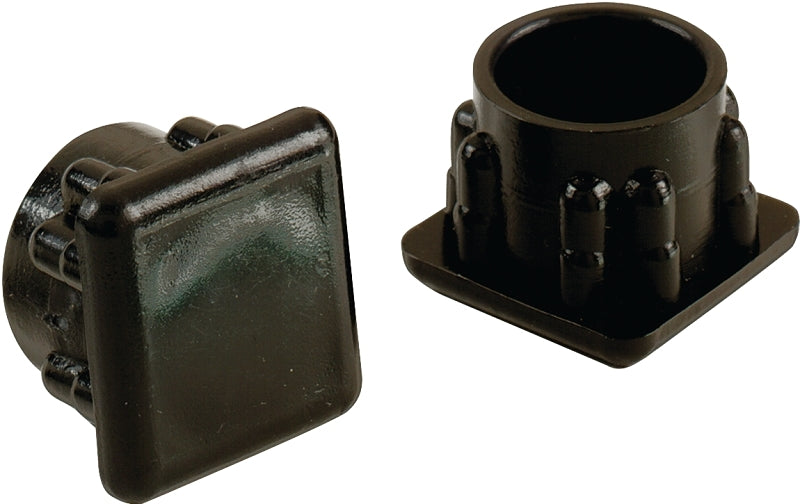 9237 1IN  (25MM) PLASTIC BLACK