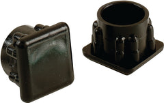 9237 1IN  (25MM) PLASTIC BLACK