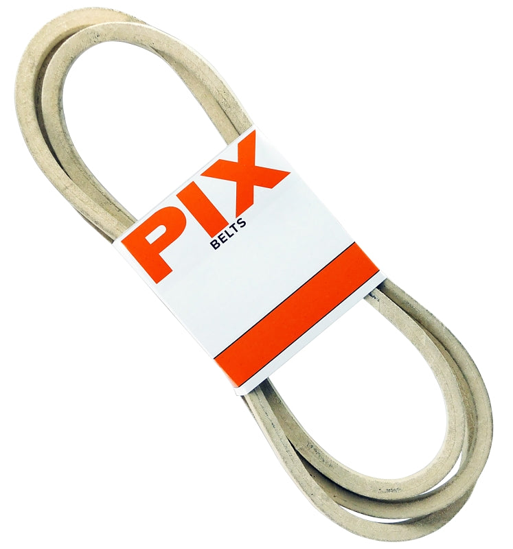 PIX P-9540329A Replacement V-Belt, 5/8 in W, White, 38 in Deck