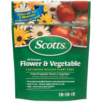 Scotts 1009001 Dry Plant Food, 3 lb Bag, 10-10-10 N-P-K Ratio