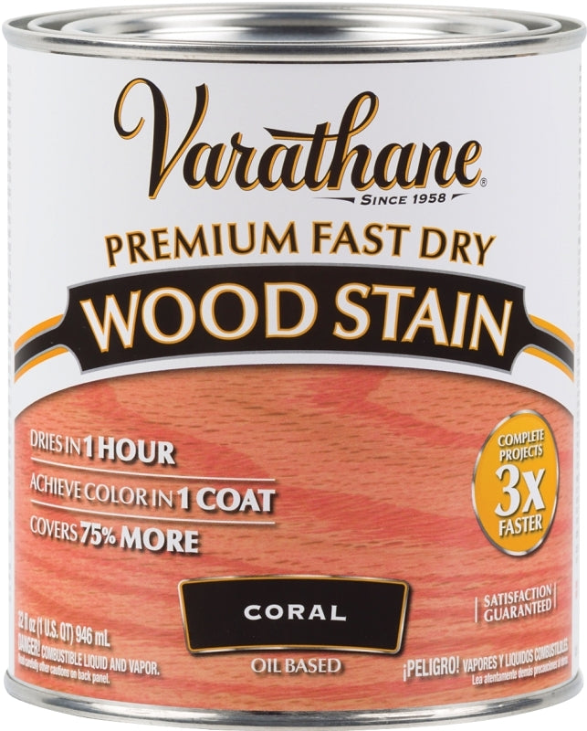 Varathane 307413 Stain, Coral, Liquid, Can