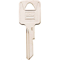 Hy-Ko 11010B44 Key Blank, Brass, B44 Key Number, Nickel