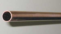 Streamline 1/2X10L Copper Pipe, 1/2 in, 10 ft L, Hard, Type L