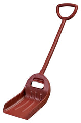 Poly Pro Tools P6984R Scoop Shovel, 14 in W Blade, 18 in L Blade, Polymer Blade, Polymer Handle, D-Shaped Handle