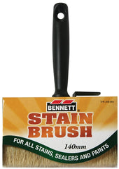 BENNETT SHR JMB BR 6 Paint Brush, 6 in W, Polyester Bristle