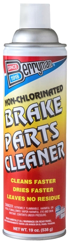 Berryman 2421 Brake Parts Cleaner, 19 oz Aerosol Can, Liquid, Aromatic/Mild