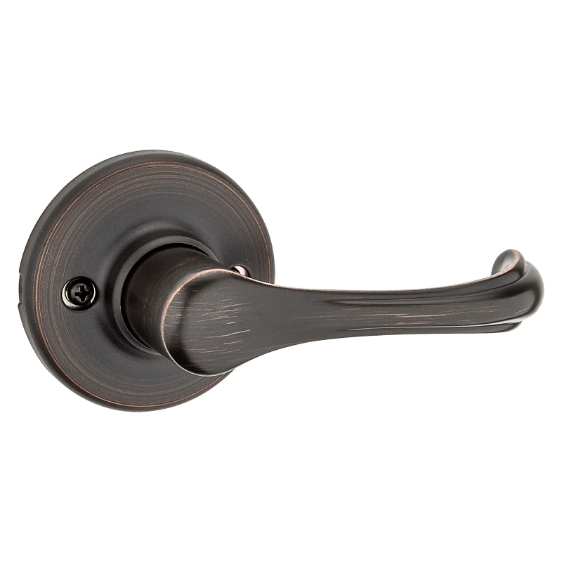 Kwikset 488DNL 11P Half Dummy Door Lever, Venetian Bronze, Zinc, Residential, Reversible Hand, 3 Grade