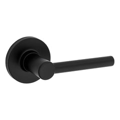 Weiser Safe Lock Reminy 9SL30000-094 Privacy Door Handle, Contemporary Design, Lever Handle, Matte Black, Turn Piece