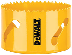 DeWALT DAH180056 Hole Saw, 3-1/2 in Dia, 1-3/4 in D Cutting, 5/8-18 Arbor, 4/5 TPI, HSS Cutting Edge
