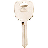 Hy-Ko 11010H78 Key Blank, Brass, Nickel, For: Ford, Lincoln, Mercury Vehicles, H78 Key Number