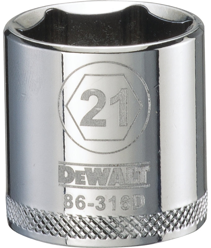 DWMT86316OSP SOCKET 3/8DR 21MM