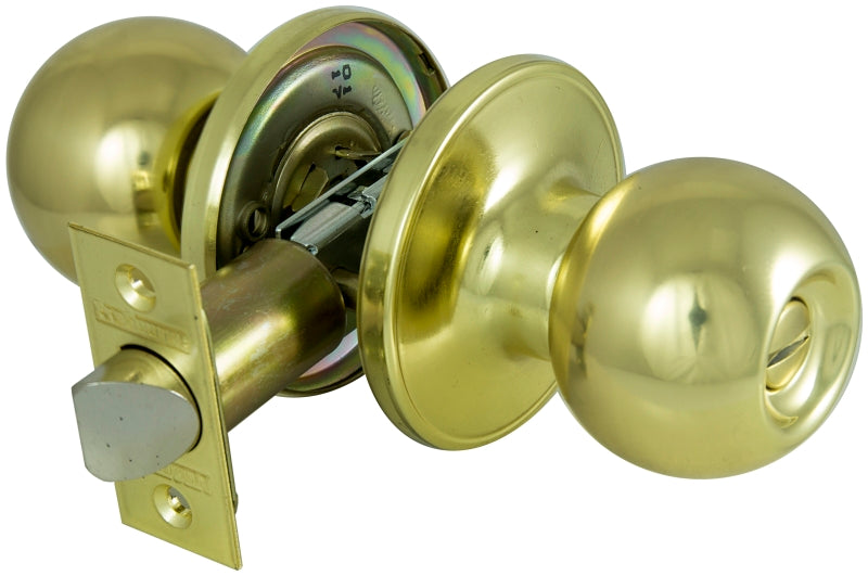 KNOB PRIVACY T3 6-WAY LATCH PB