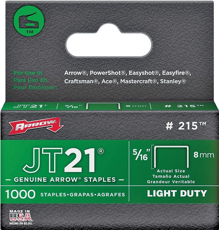 215 JT21 5/16IN STAPLE BOX/100
