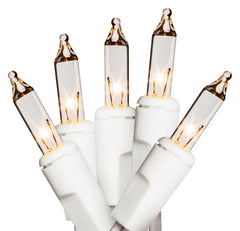 Hometown Holidays U10Y082F Light Set, Christmas, 120 V, 40.8 W, 100-Lamp, Incandescent Lamp, Clear Lamp, 21.96 ft L