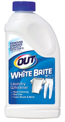 OUT White Brite WB30N/YO12N Laundry Whitener, 30 oz Bottle, Powder, White