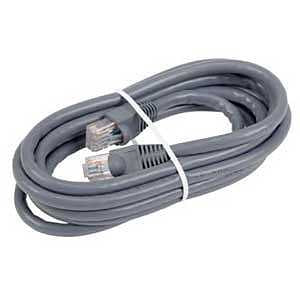 Voxx CTPH630 RCA Network Cable, Cat6 Category Rating, Gray Sheath