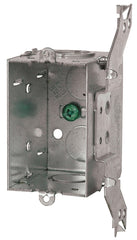 Hubbell 1104SBBAR Device Box, 1-Gang, 1/2 in, Metal