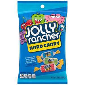 JOLLY Rancher LEA70230 Hard Candy, Original, 7 oz, Bag