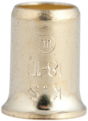 GB 10-410 Crimp Connector, 18 to 10 AWG Wire, Steel Contact, Silver