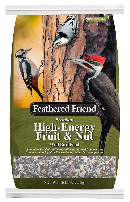 Feathered Friend 14393 Premium Wild Bird Food, Seed, 16 lb, Bag
