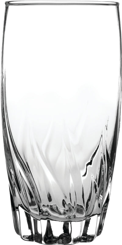 Anchor Hocking 84603L13 Central Park Tumbler, 17 oz Capacity, Glass, Clear, Dishwasher Safe: Yes