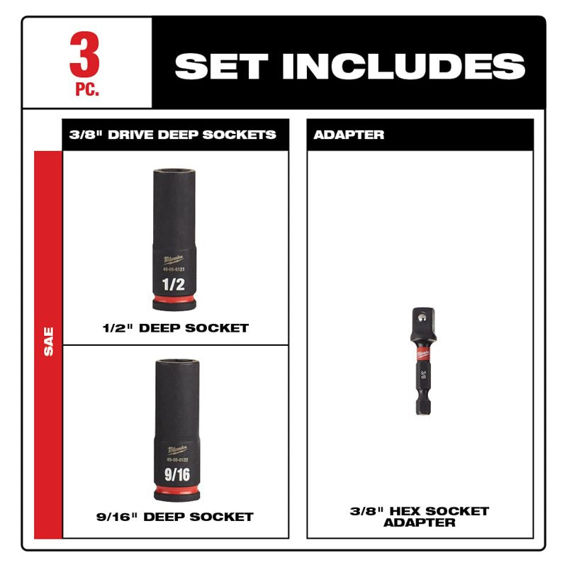49-66-4417 SOCKET ST IMP 3/8IN
