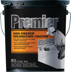Henry PR175070 Foundation Coating, Black, Liquid, 5 gal Pail