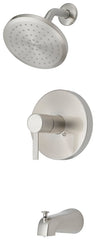 Boston Harbor F1A1F507NP Tub/Shower, Fixed Mount Showerhead, 1.75 gpm Showerhead, 1 Spray Settings, 1-Handle