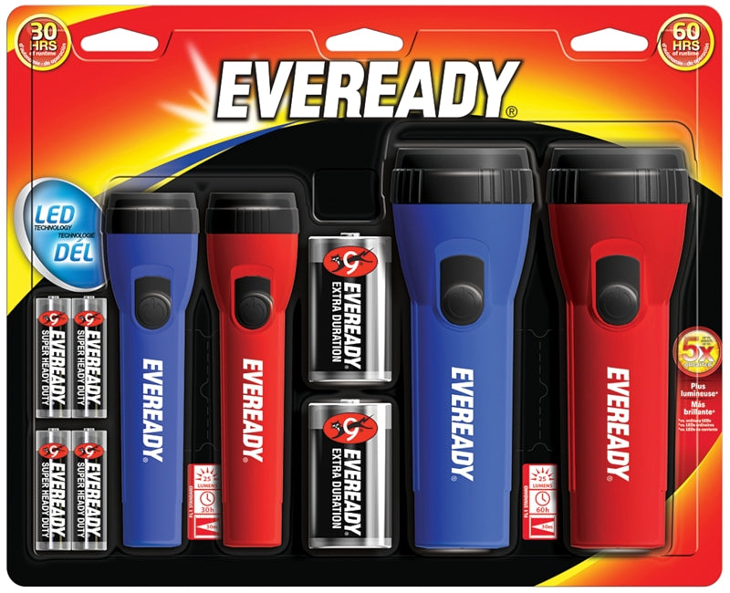 EVM5511S FLSHLT ECO W/BATT 4PK