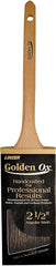 Linzer WC 2453-2.5 Paint Brush, 2-1/2 in W, 2-3/4 in L Bristle, China Bristle, Sash Handle