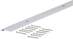 M-D 78113 Tile Edge, 72 in L, 3/4 in W, Vinyl, Silver