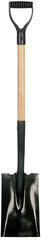 Garant GDMHGS2D Shovel, 6-7/8 in W Blade, Steel Blade, Long Handle, 26-1/2 in L Handle