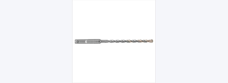 Milwaukee M2 48-20-7513 Drill Bit, 3/16 in Dia, 10 in OAL, Spiral Flute, 4-Flute, SDS Shank