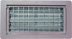 Bestvents B-E BROWN MB Foundation Vent, 65 sq-in Net Free Ventilating Area, Mesh Grill, Thermoplastic, Brown