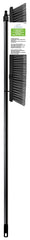 Simple Spaces 3024 Push Broom, 24 in L Trim, 55-1/8 in L, Threaded, Metal Handle