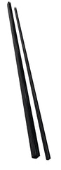 TBR-8-BL RAIL TOP/BTM BLK 8FT