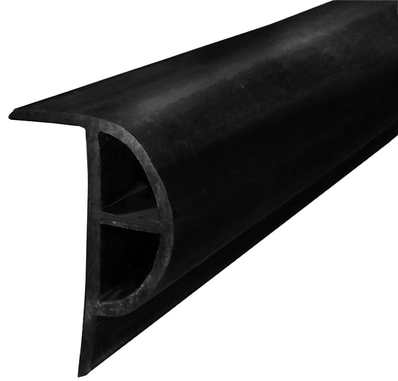 DOCK BUMPER REIN PVC BLACK 8FT