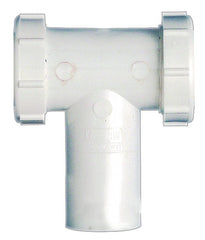 Plumb Pak PP20667 Center Outlet and Tailpiece, 1-1/2 in, Slip-Joint, Plastic, White