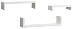 Shelf-Made 243-WT Ledge Kit, 40 lb, 3-Shelf, Wood