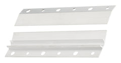 National Hardware N260-146 Heavy-Duty Hanger, 75 lb, Aluminum, Mill, 5/16 in Opening, 1/2 in Projection, Screw Mounting