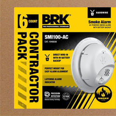 First Alert 1046838 Smoke Alarm, Ionization Sensor, White